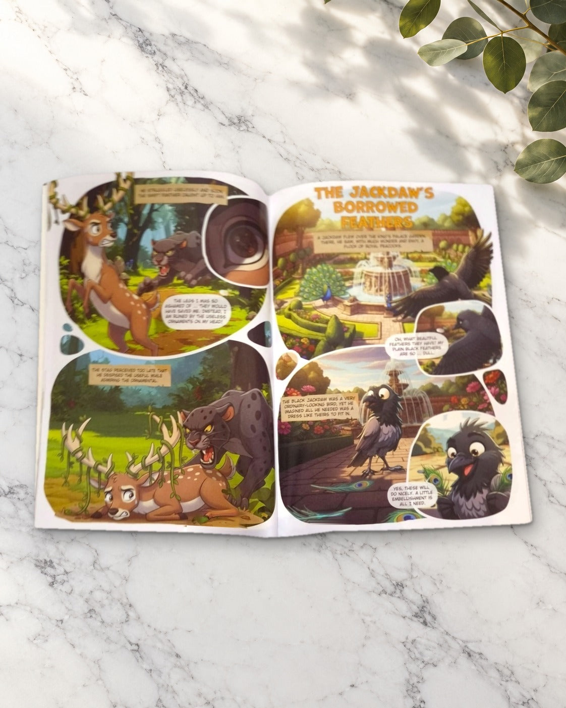 Tales from Aesop's Fables, inside pages
