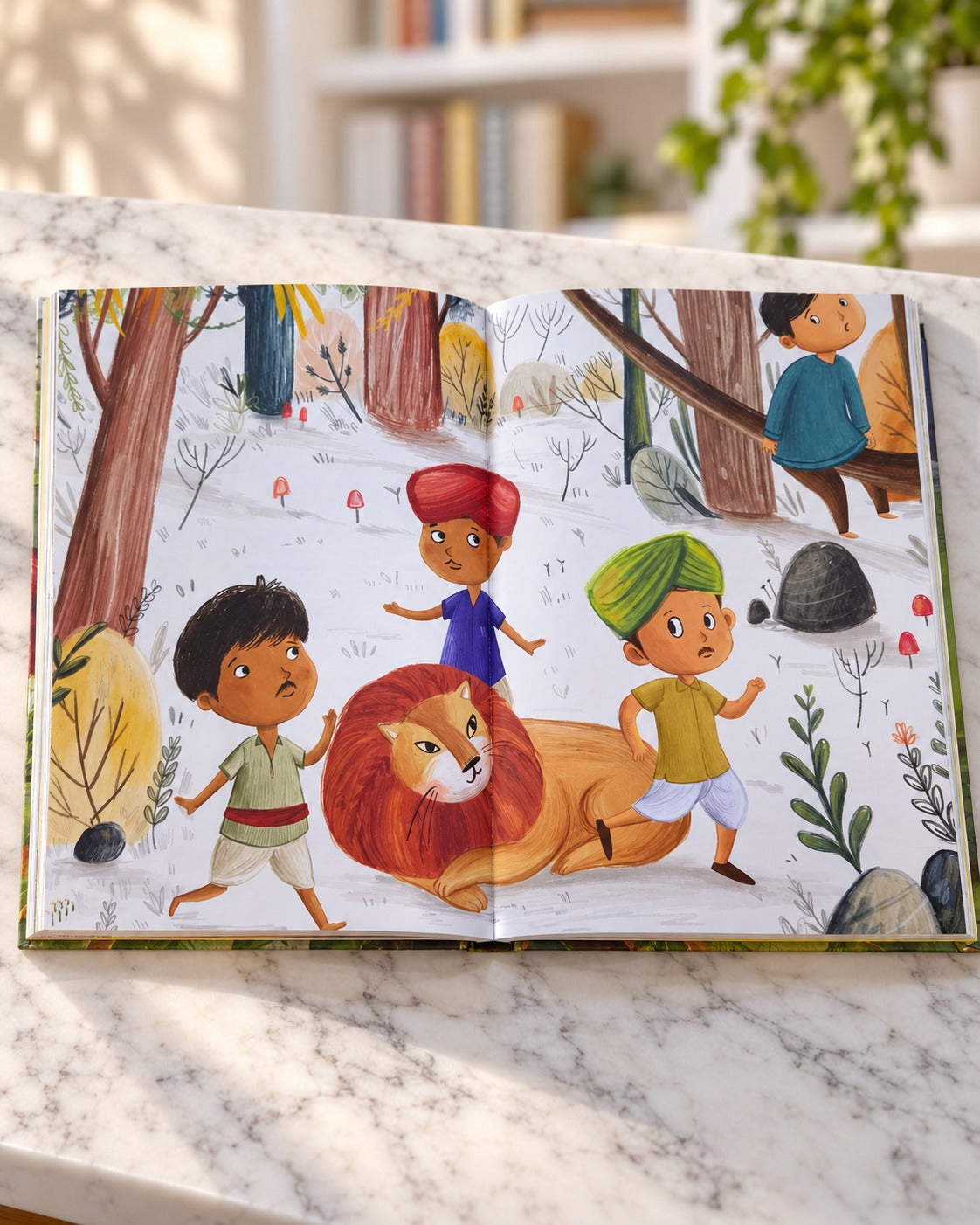 Tales from the Panchatantra, inside pages