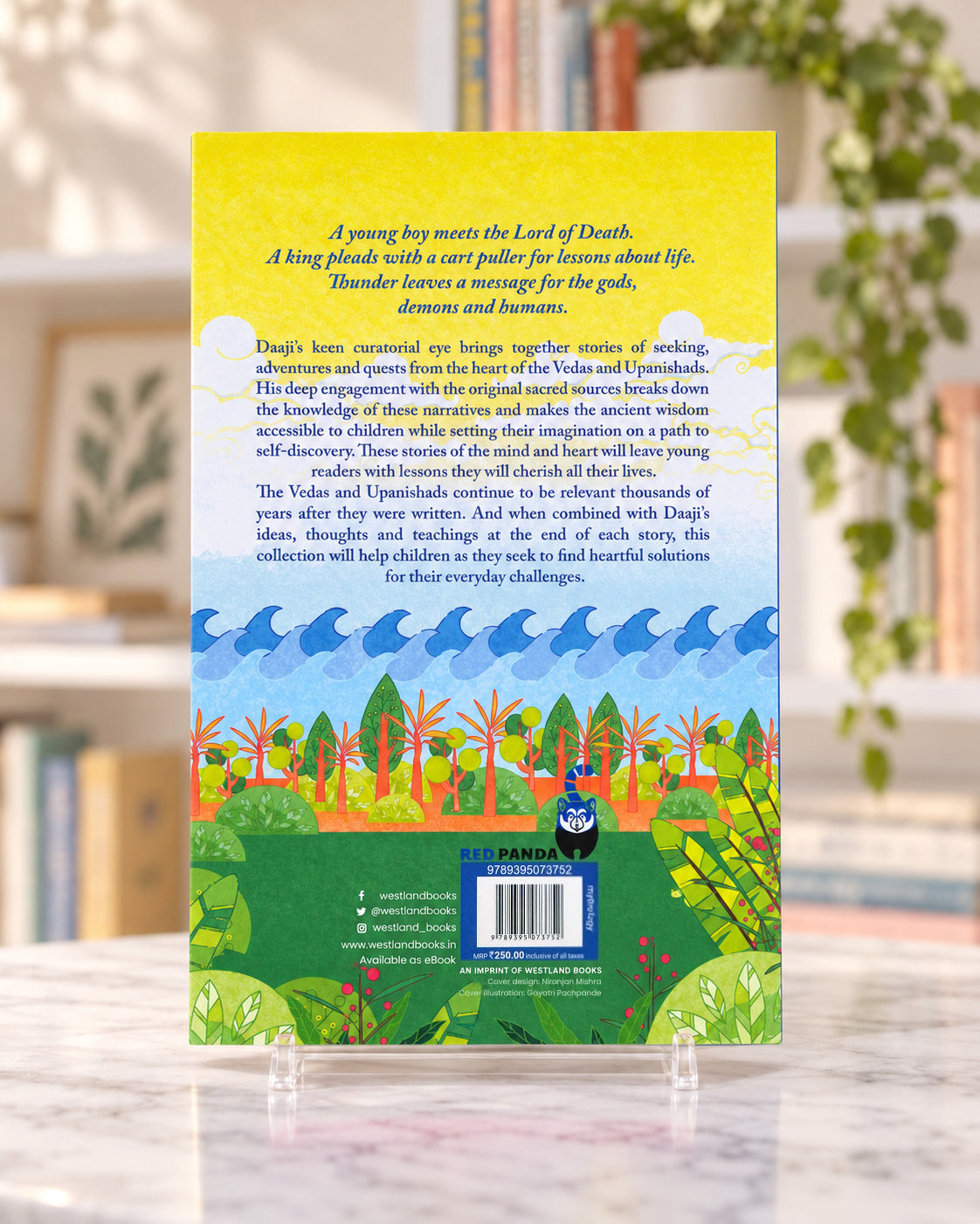 Tales from the Vedas and Upanishads, back cover