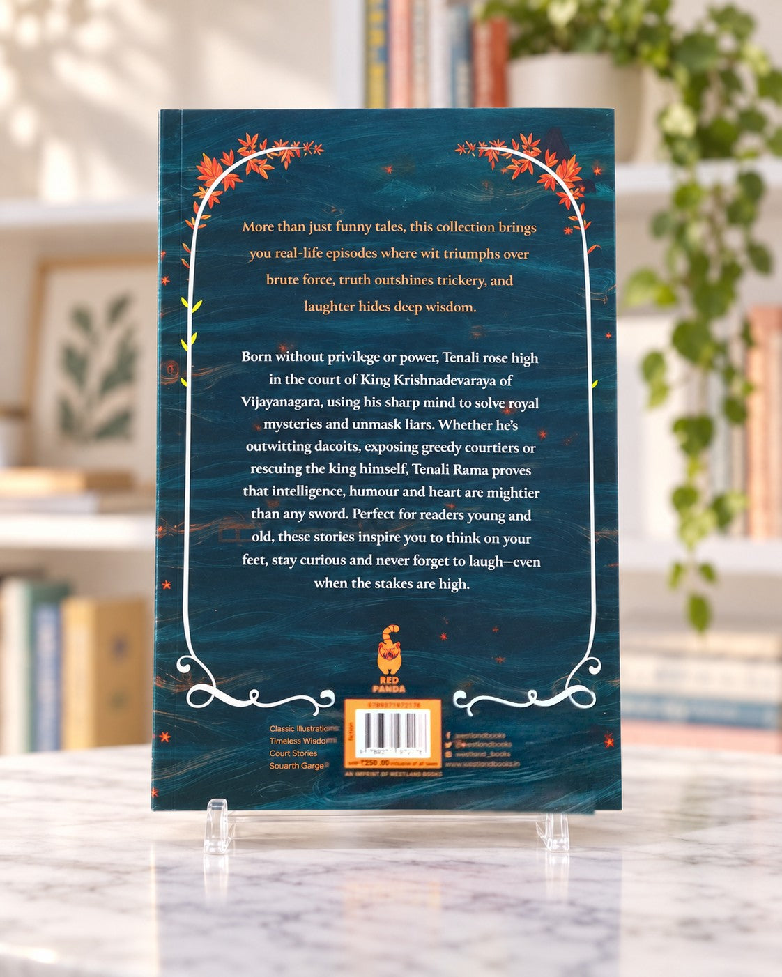 Tall Tales of Tenali Ramakrishna, back cover