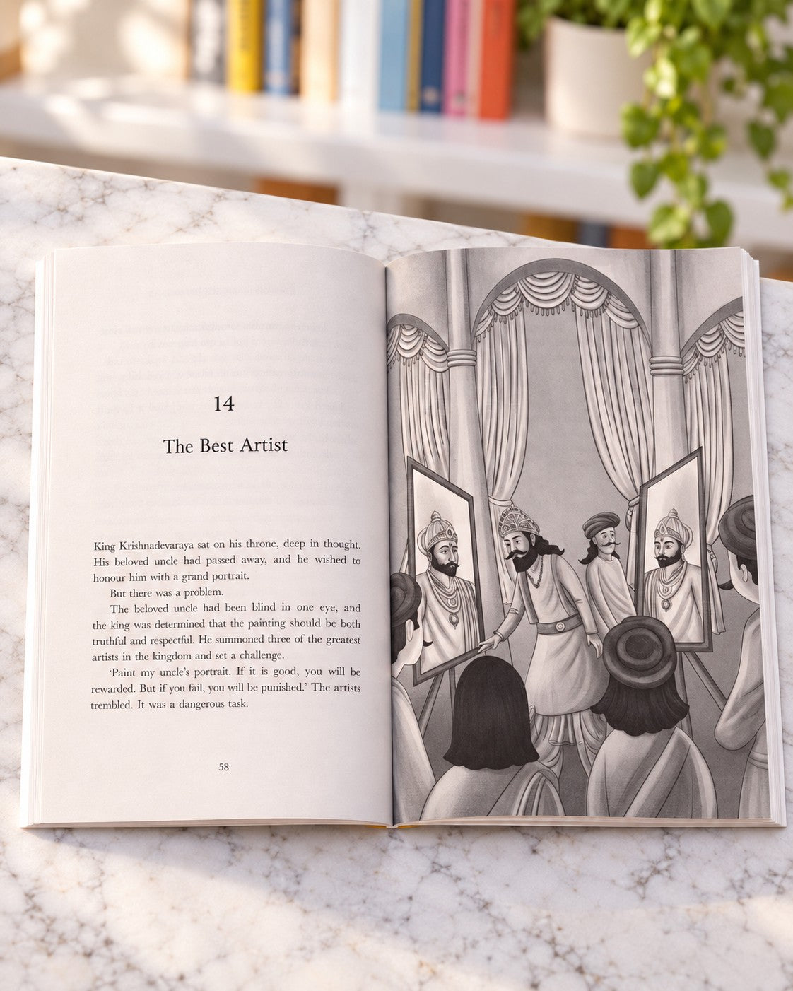 Tall Tales of Tenali Ramakrishna, inside pages
