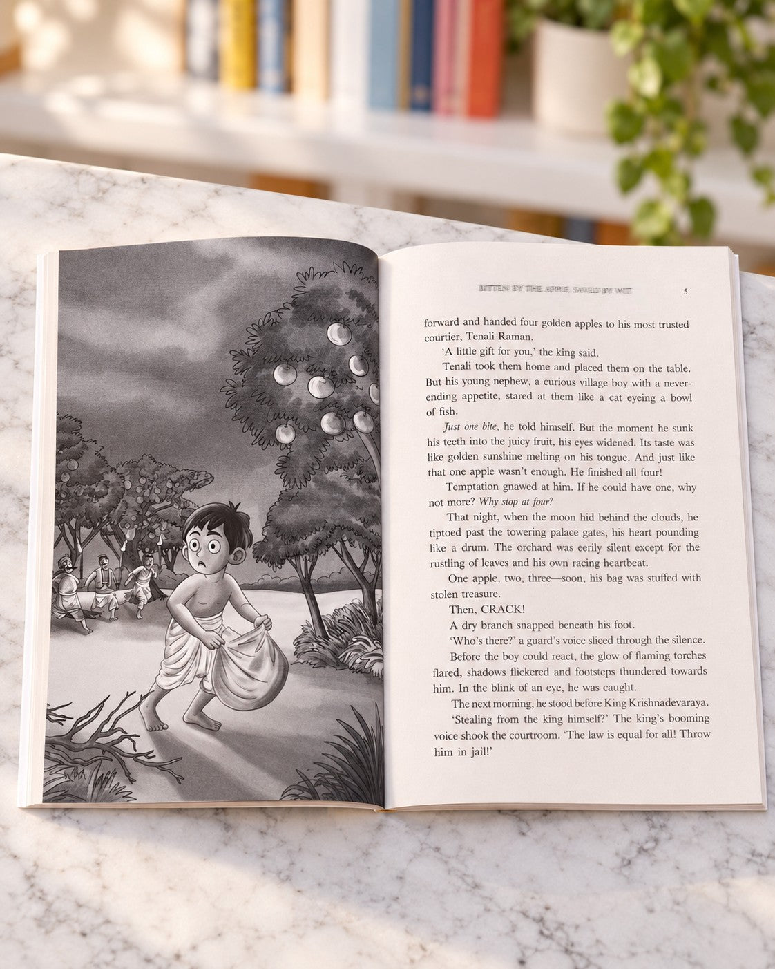 Tall Tales of Tenali Ramakrishna, inside pages