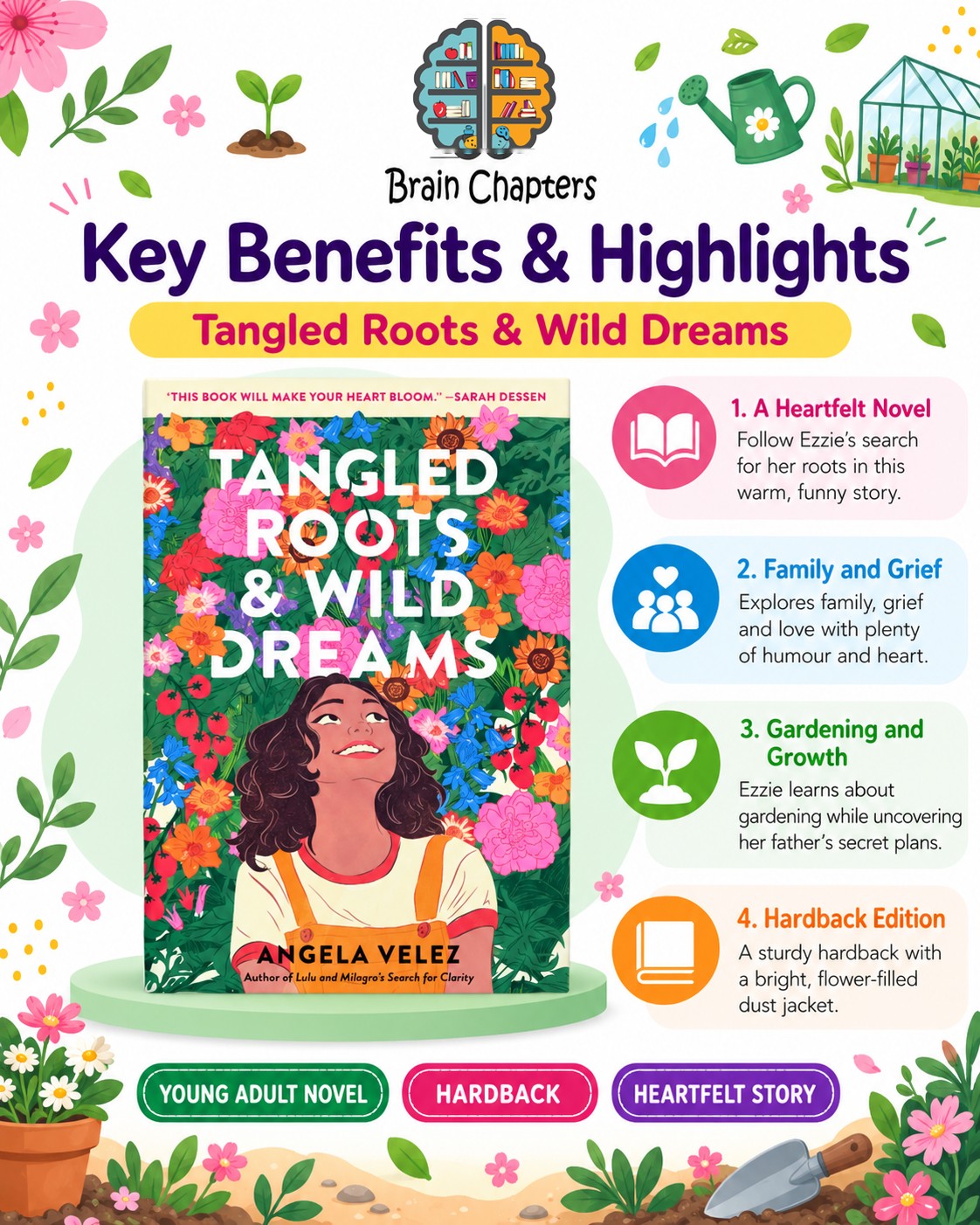 Key benefits and highlights of Tangled Roots & Wild Dreams