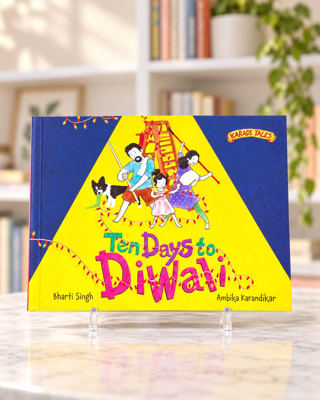 Ten Days to Diwali, front cover