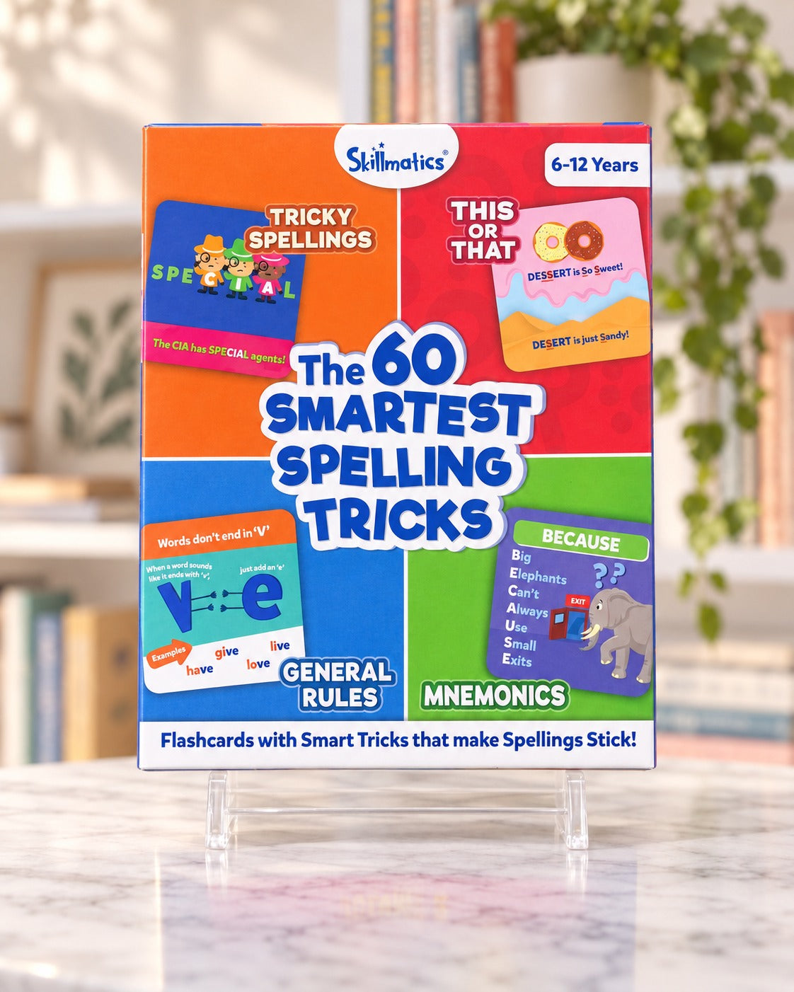The 60 Smartest Spelling Tricks, box front