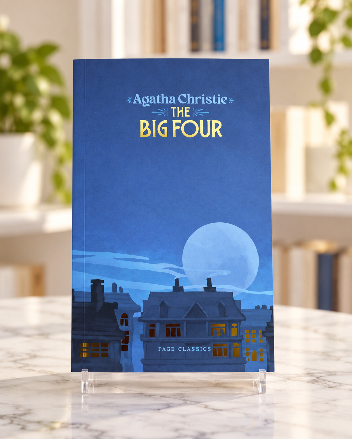 The Big Four by Agatha Christie, paperback front cover