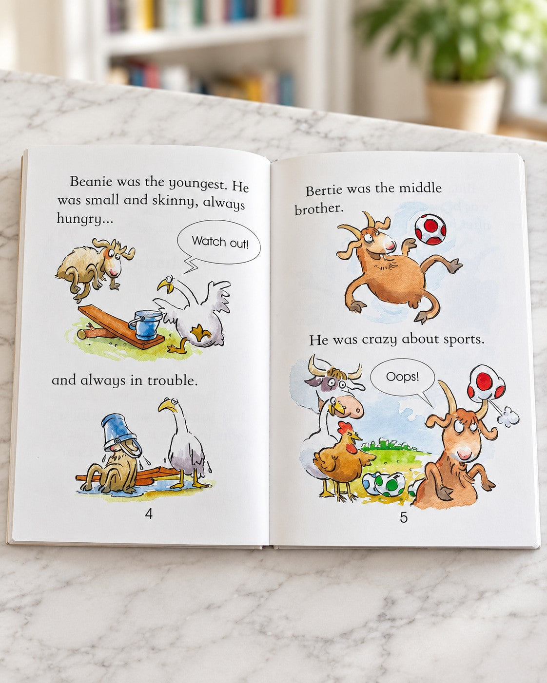 The Billy Goats Gruff, inside pages 1