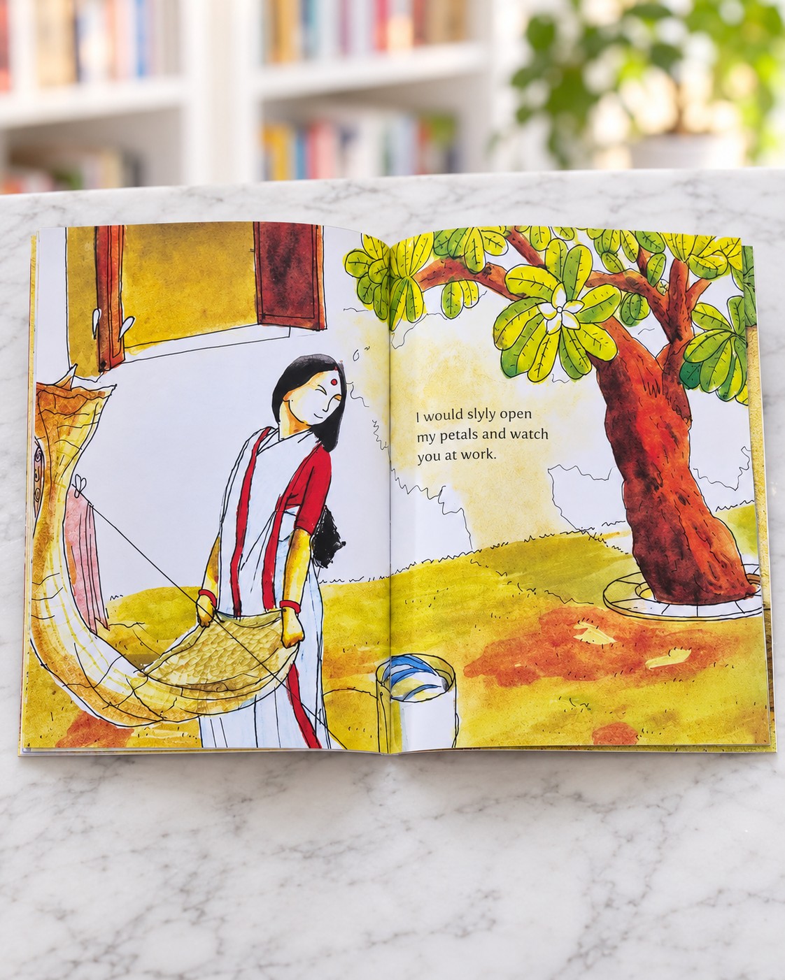 The Champa Flower, inside pages 1