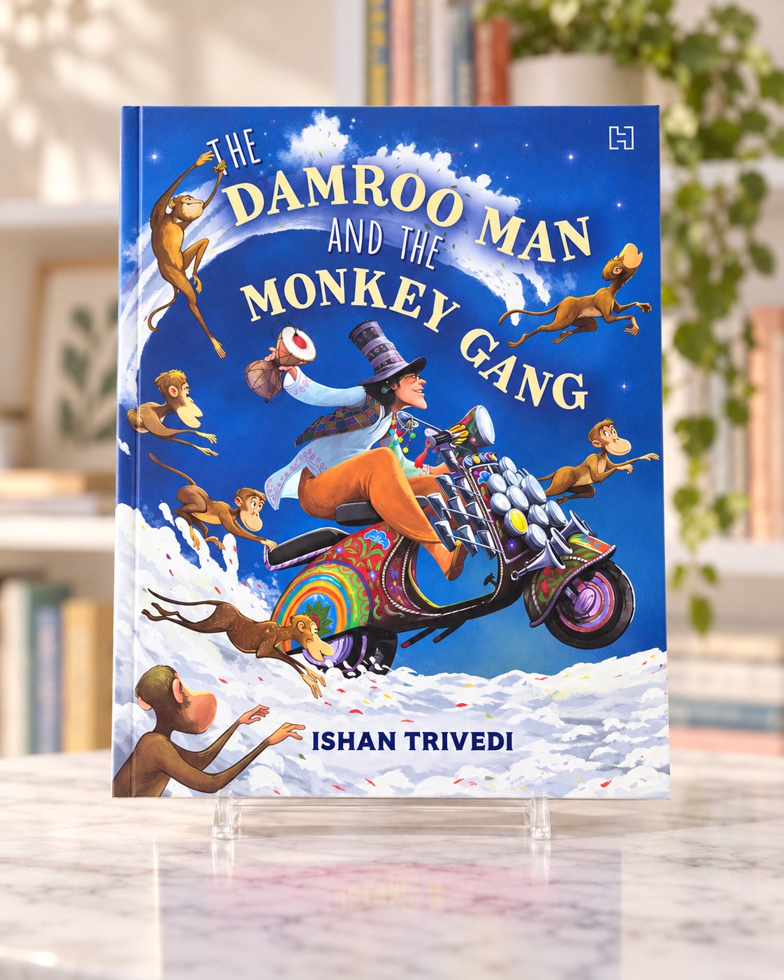 The Damroo Man and the Monkey Gang, front cover