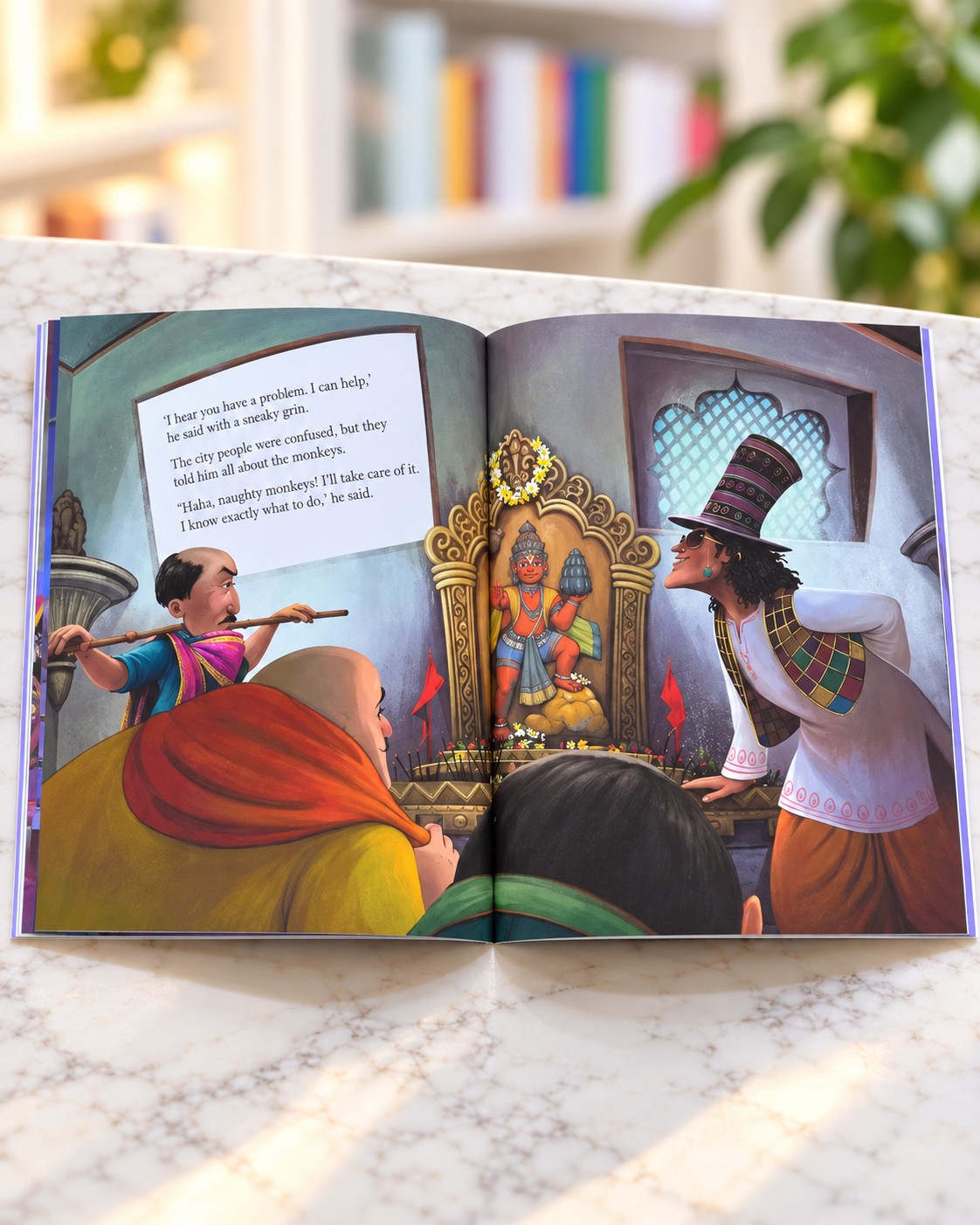 The Damroo Man and the Monkey Gang, inside pages 2