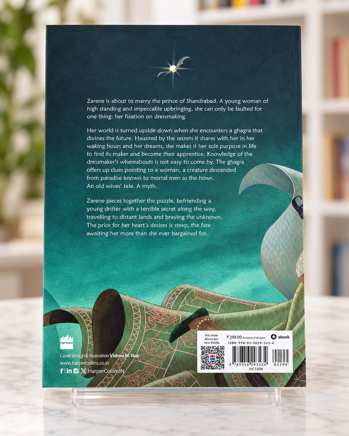 The Divining Thread, back cover