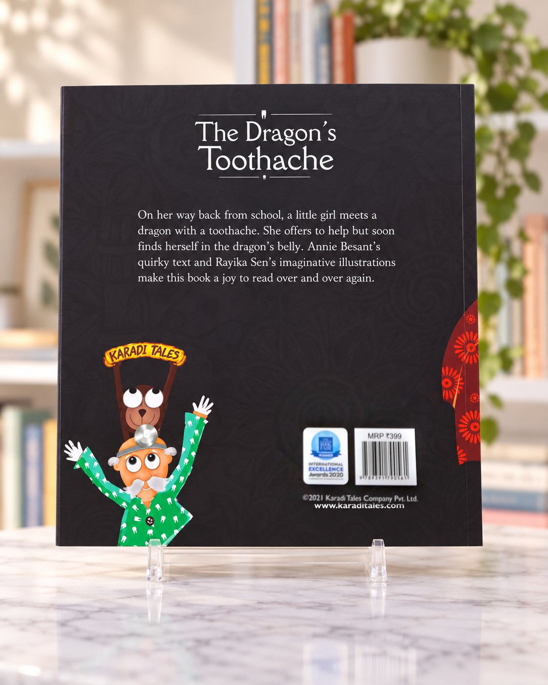 The Dragon's Toothache, back cover