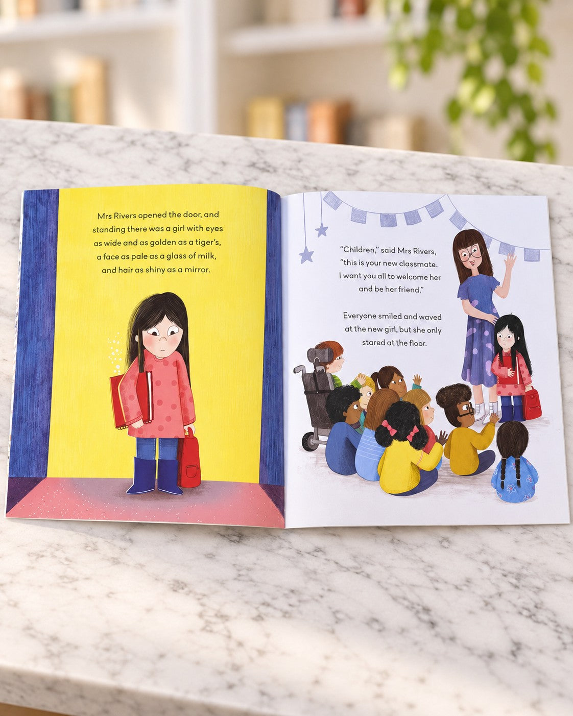 The Girl at the Front of the Class, inside pages 1