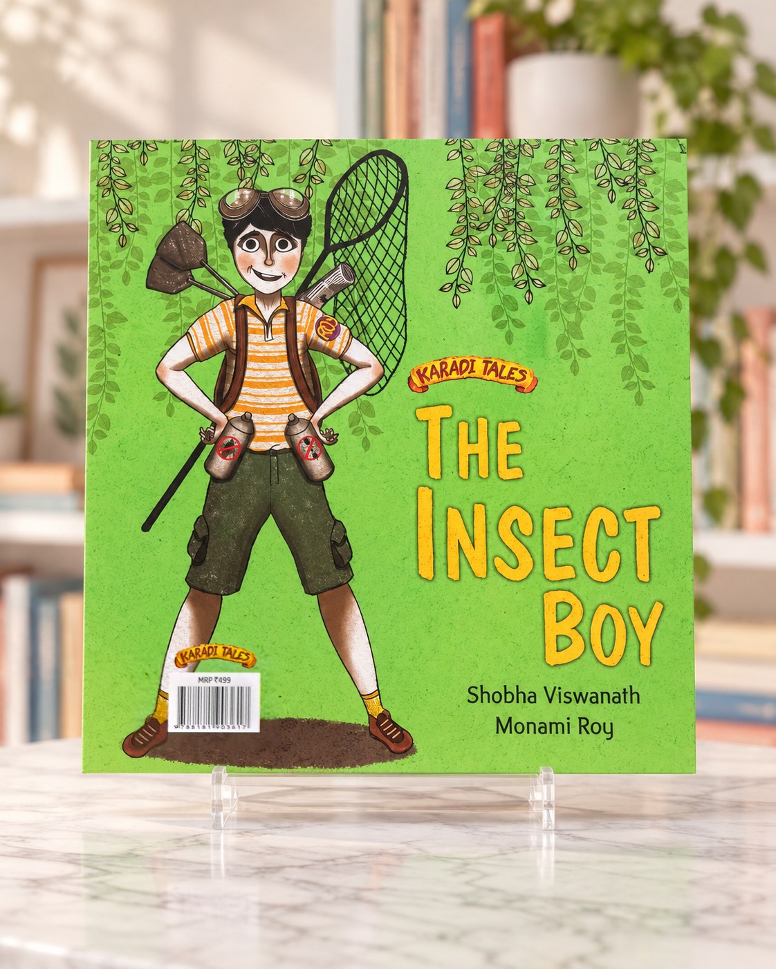 The Insect Boy, back cover