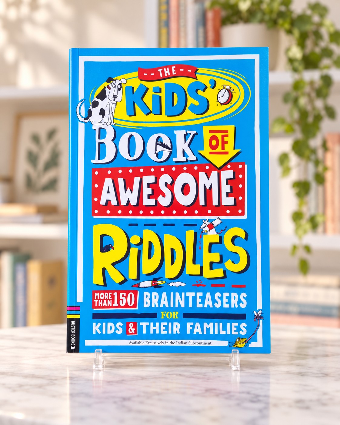 The Kids' Book of Awesome Riddles, front cover