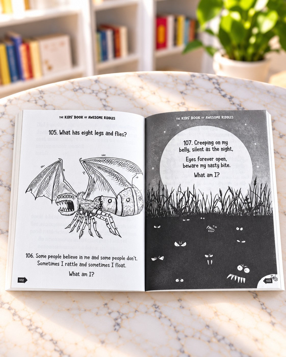 The Kids' Book of Awesome Riddles, inside pages 2