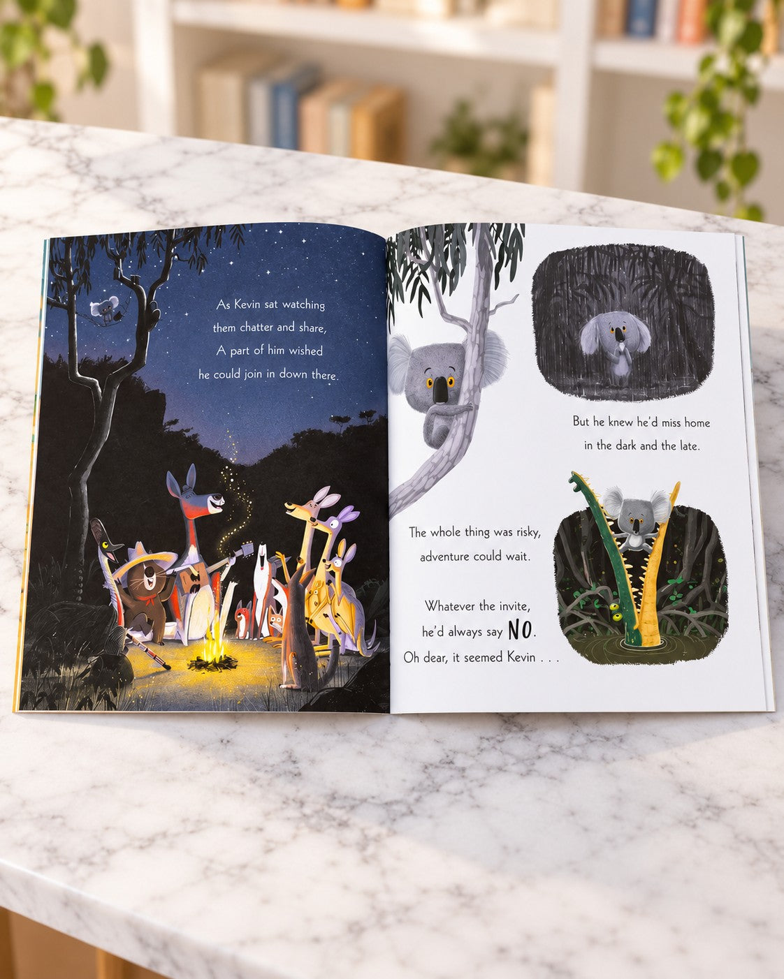 The Koala Who Could, inside pages 1