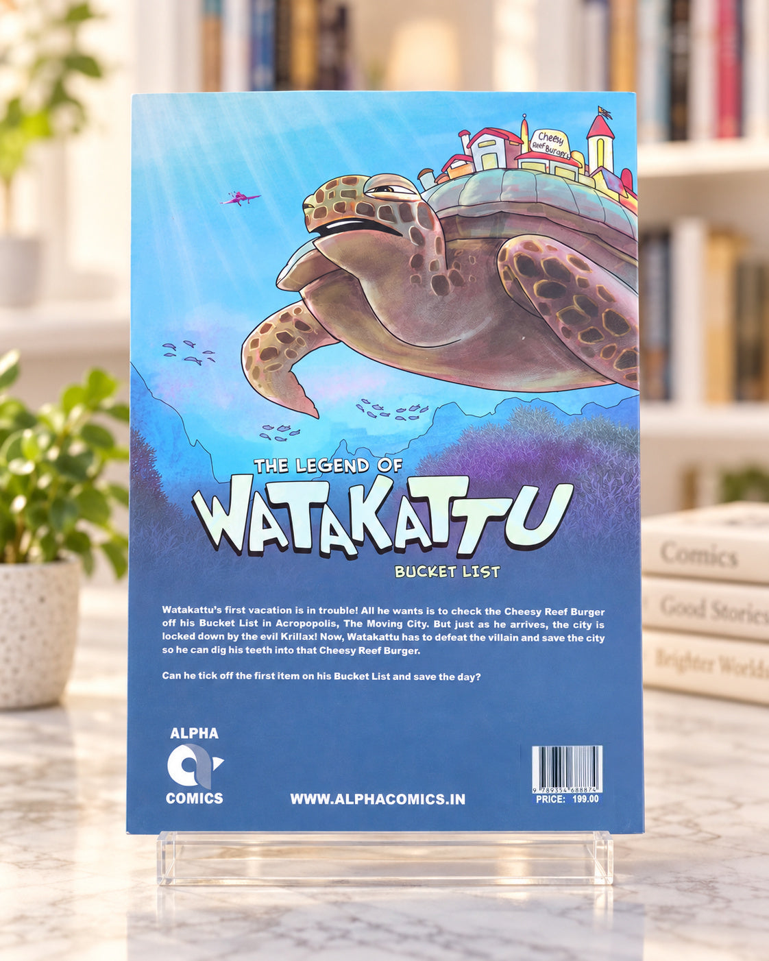 The Legend of Watakattu - Bucket List, back cover