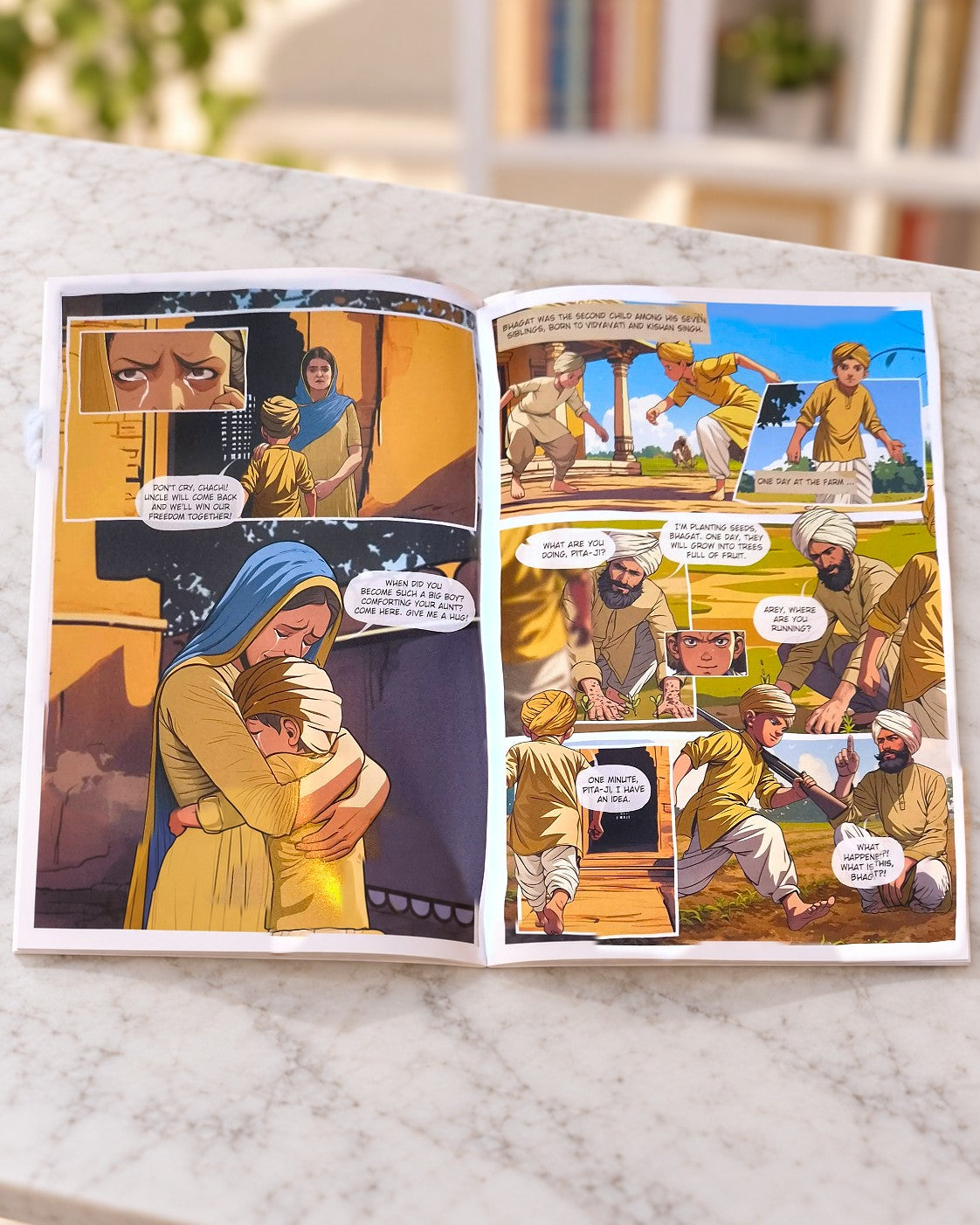 The Life of Bhagat Singh, inside pages