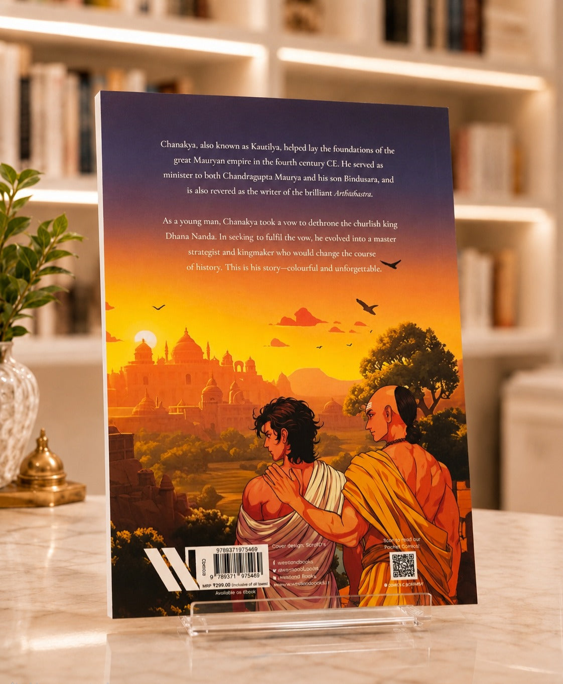 The Life of Chanakya: Classic Indian Stories – back cover