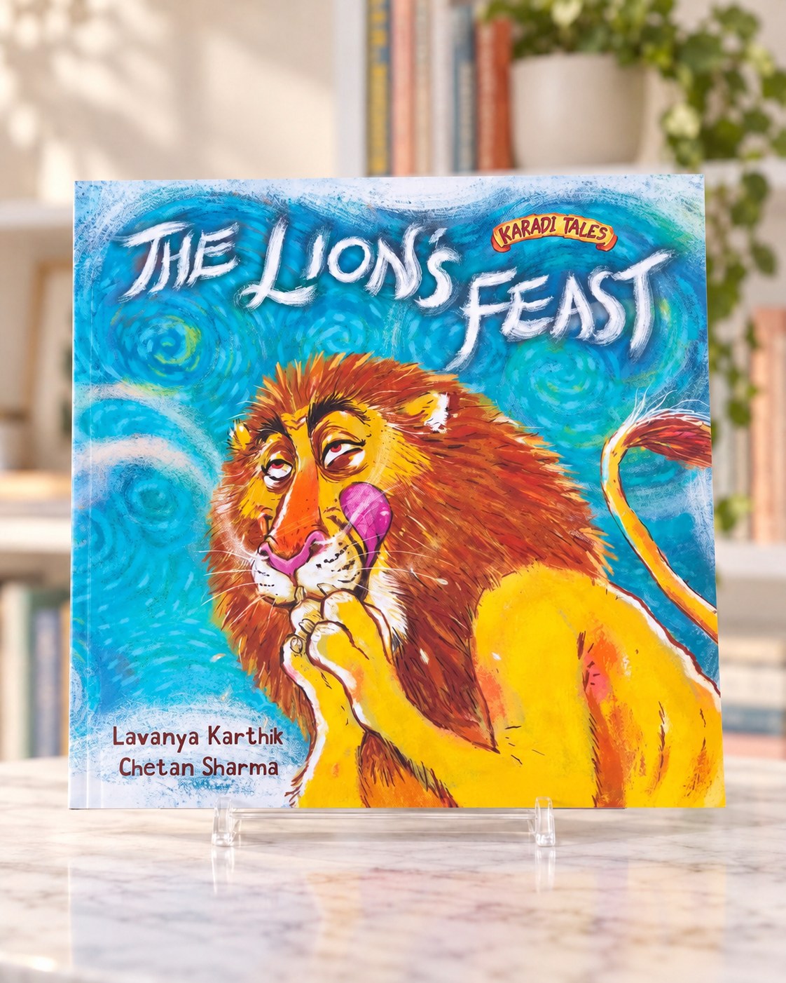 The Lion's Feast, front cover