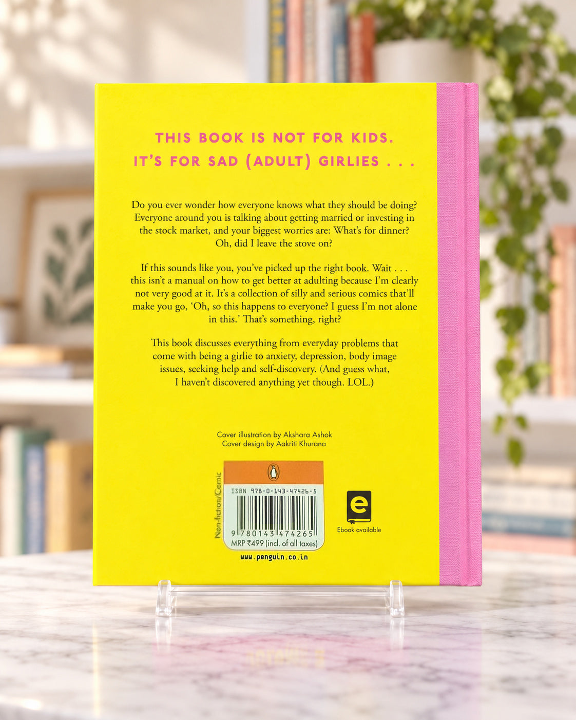 The Little Book of Big Girl Things, back cover