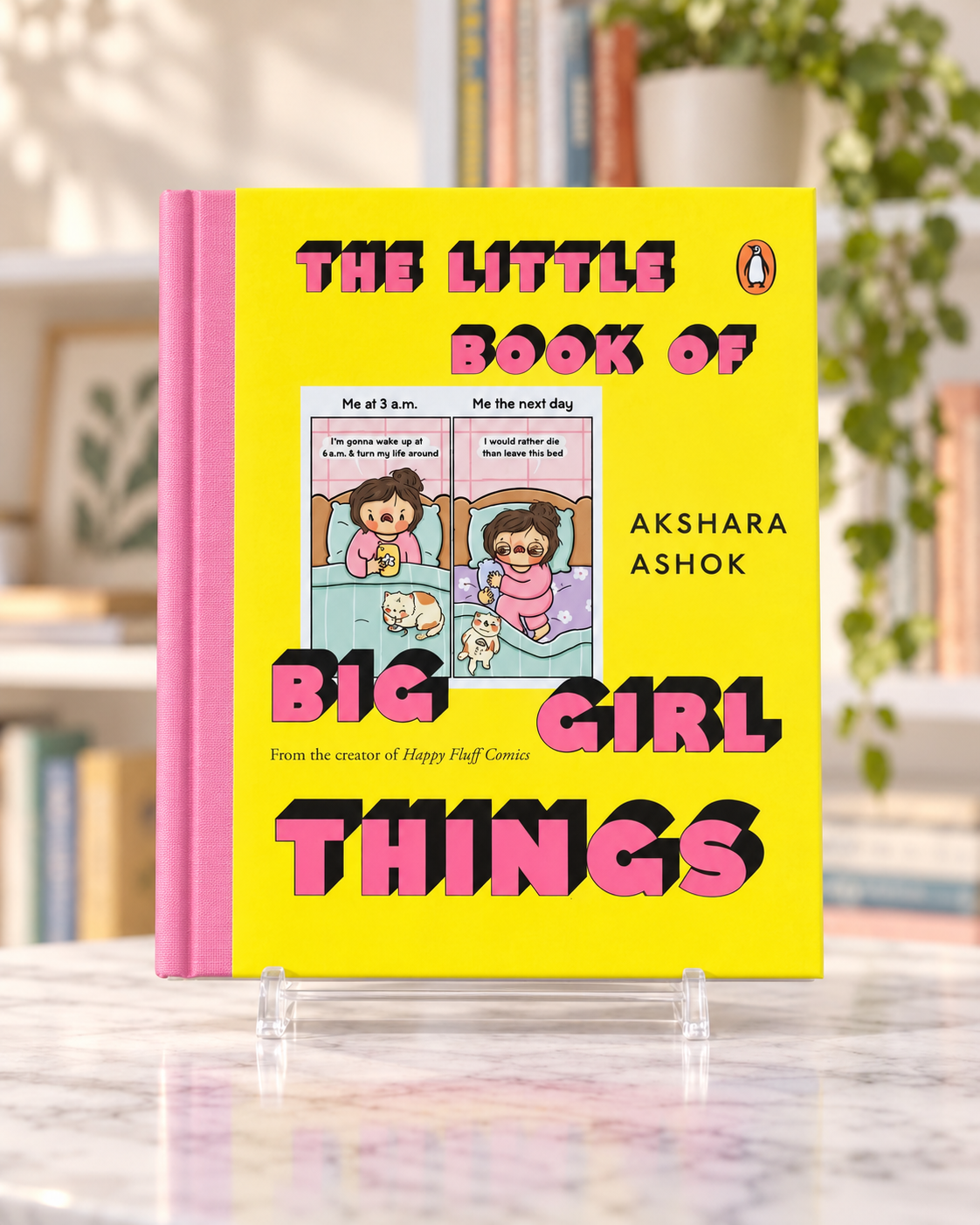 The Little Book of Big Girl Things, comic book front cover