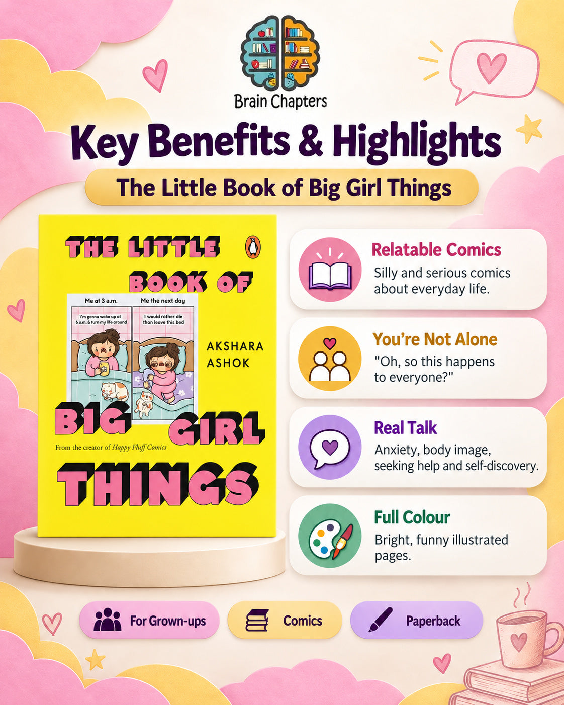 Key benefits and highlights of The Little Book of Big Girl Things