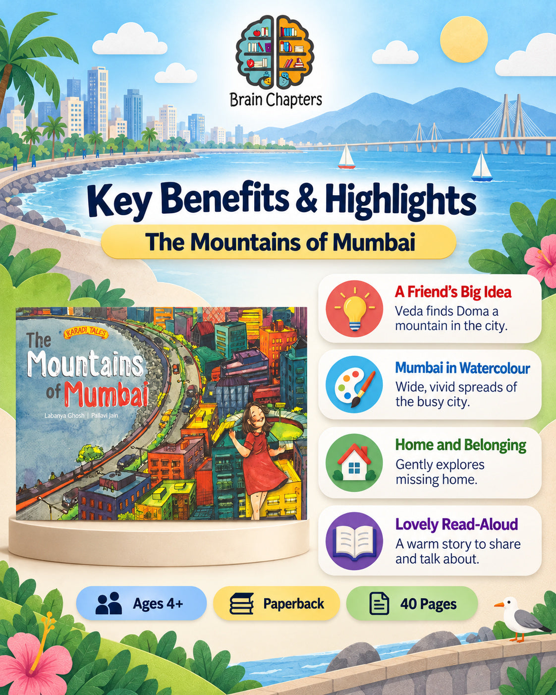 Key benefits and highlights of The Mountains of Mumbai
