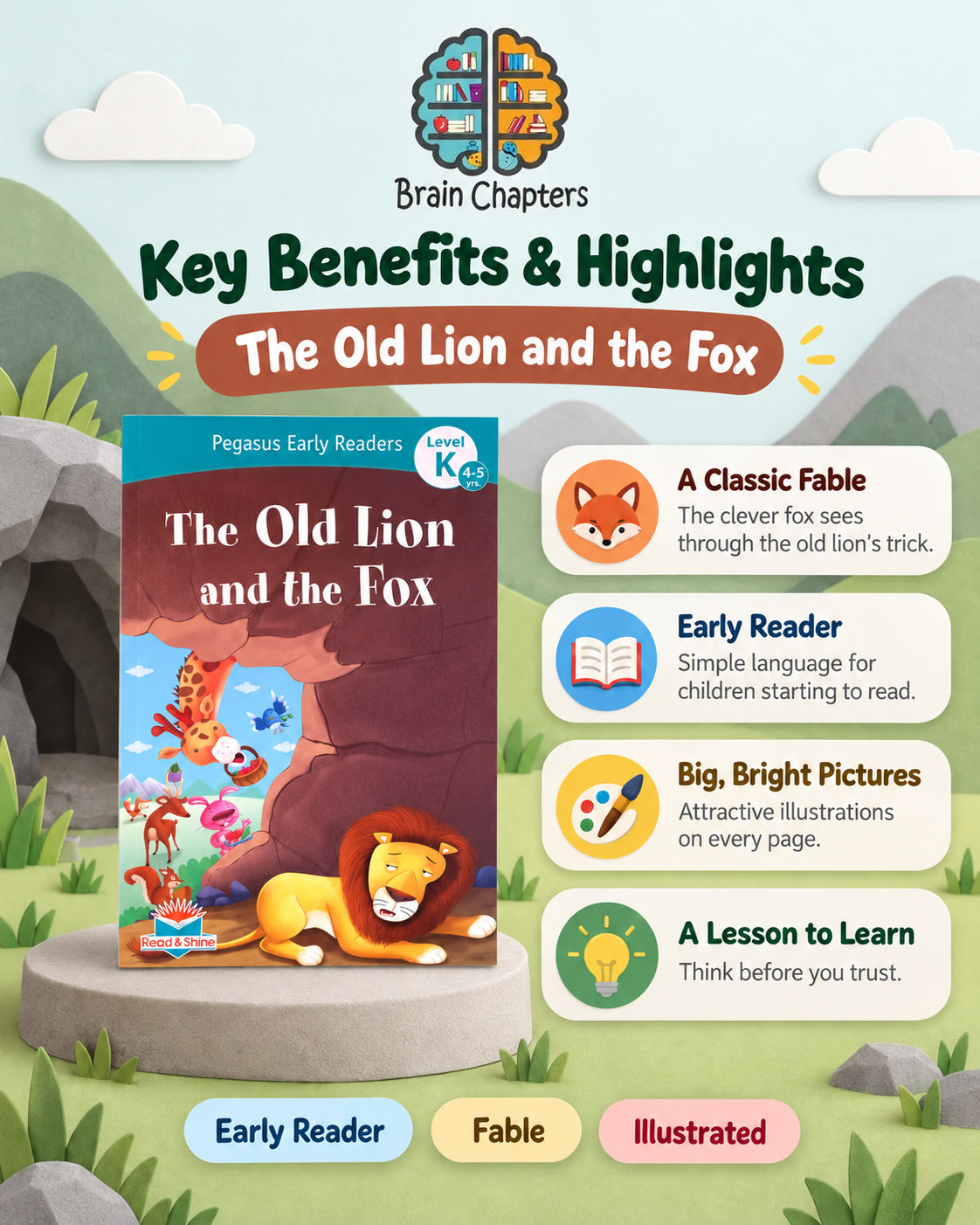 Key benefits and highlights of The Old Lion and the Fox
