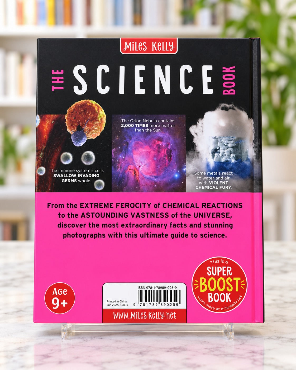 The Science Book, back cover