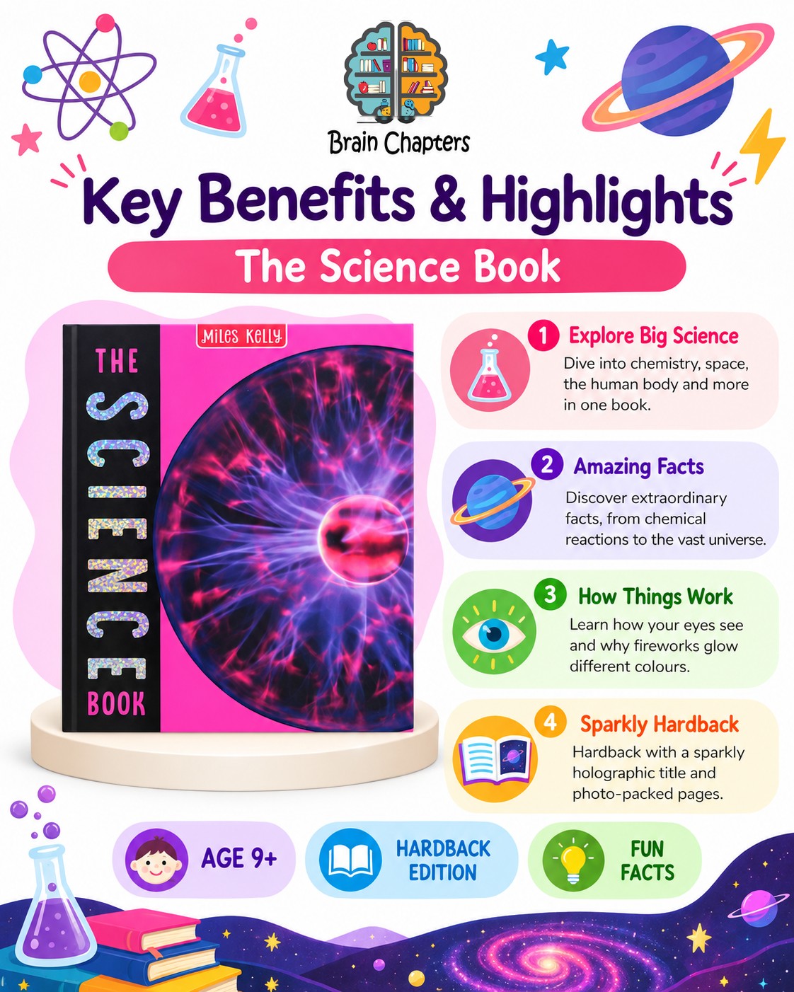 Key benefits and highlights of The Science Book
