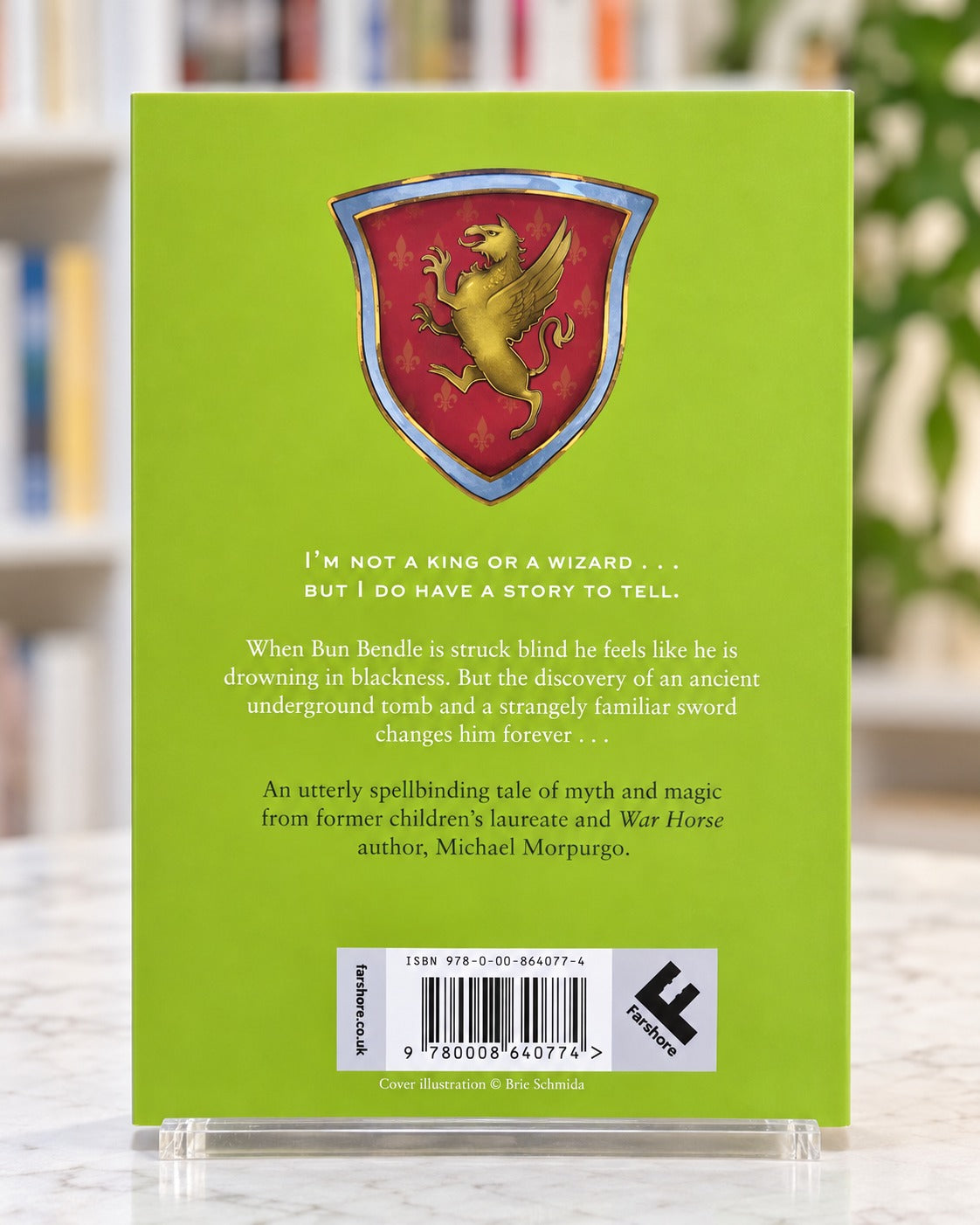 The Sleeping Sword, back cover