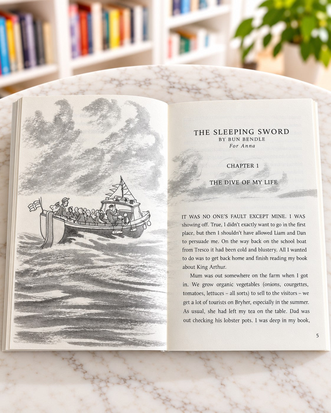 The Sleeping Sword, inside pages 1
