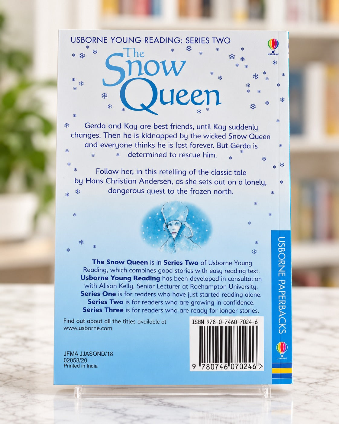 The Snow Queen, back cover