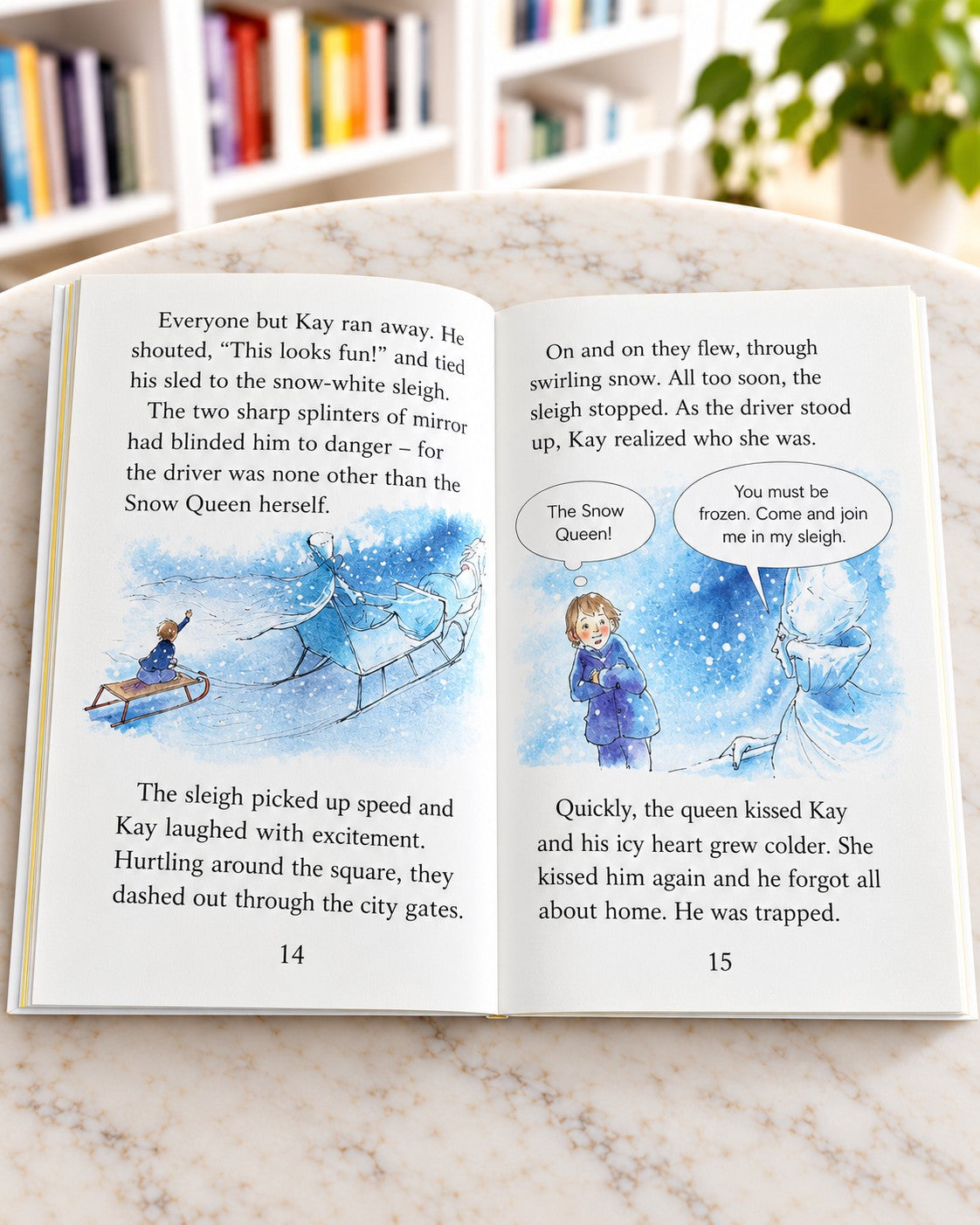 The Snow Queen, inside pages 2