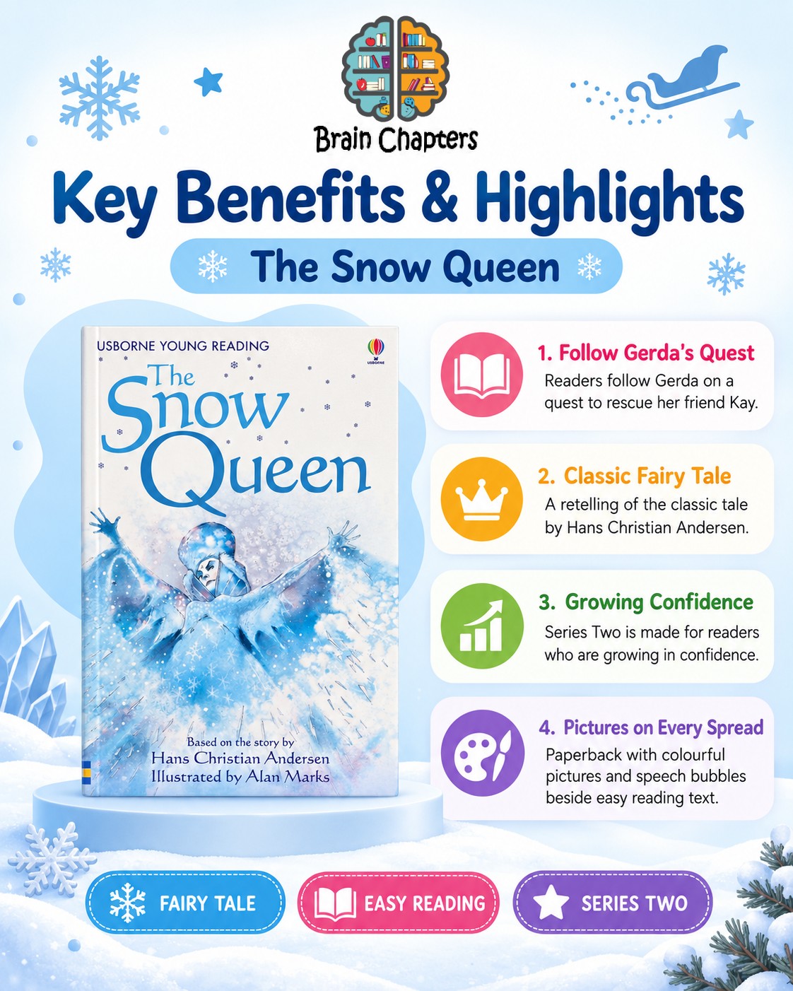 Key benefits and highlights of The Snow Queen