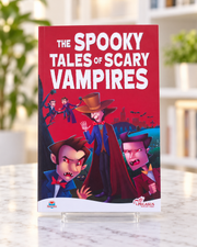 The Spooky Tales of Scary Vampires, paperback front cover