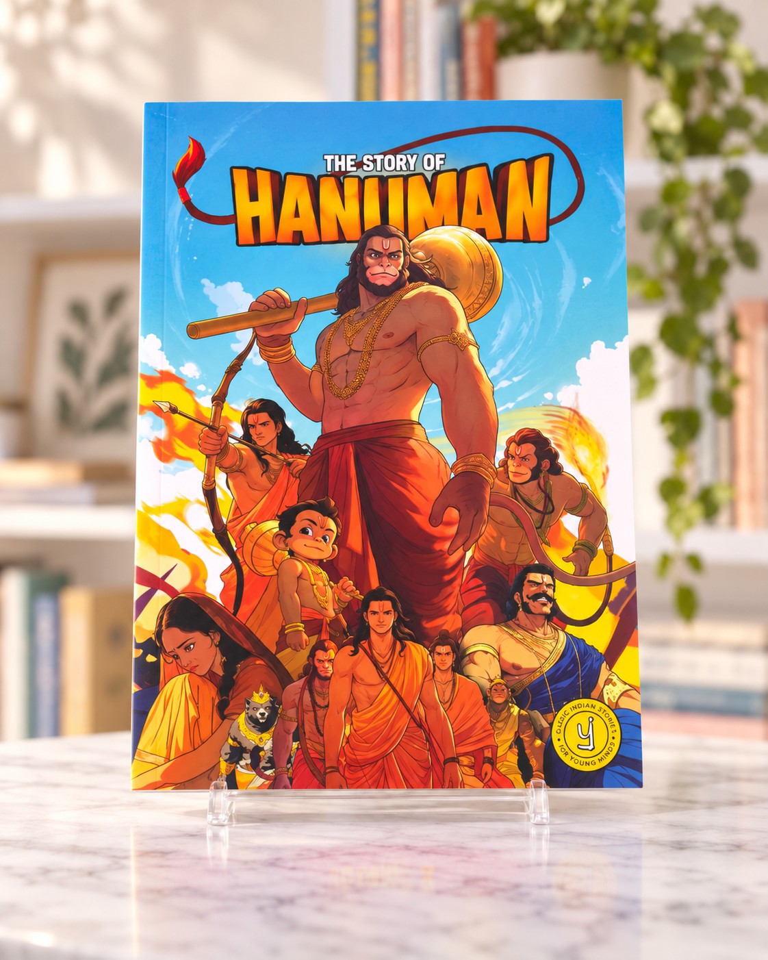 The Story of Hanuman, front cover