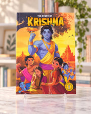 The Story of Krishna, front cover