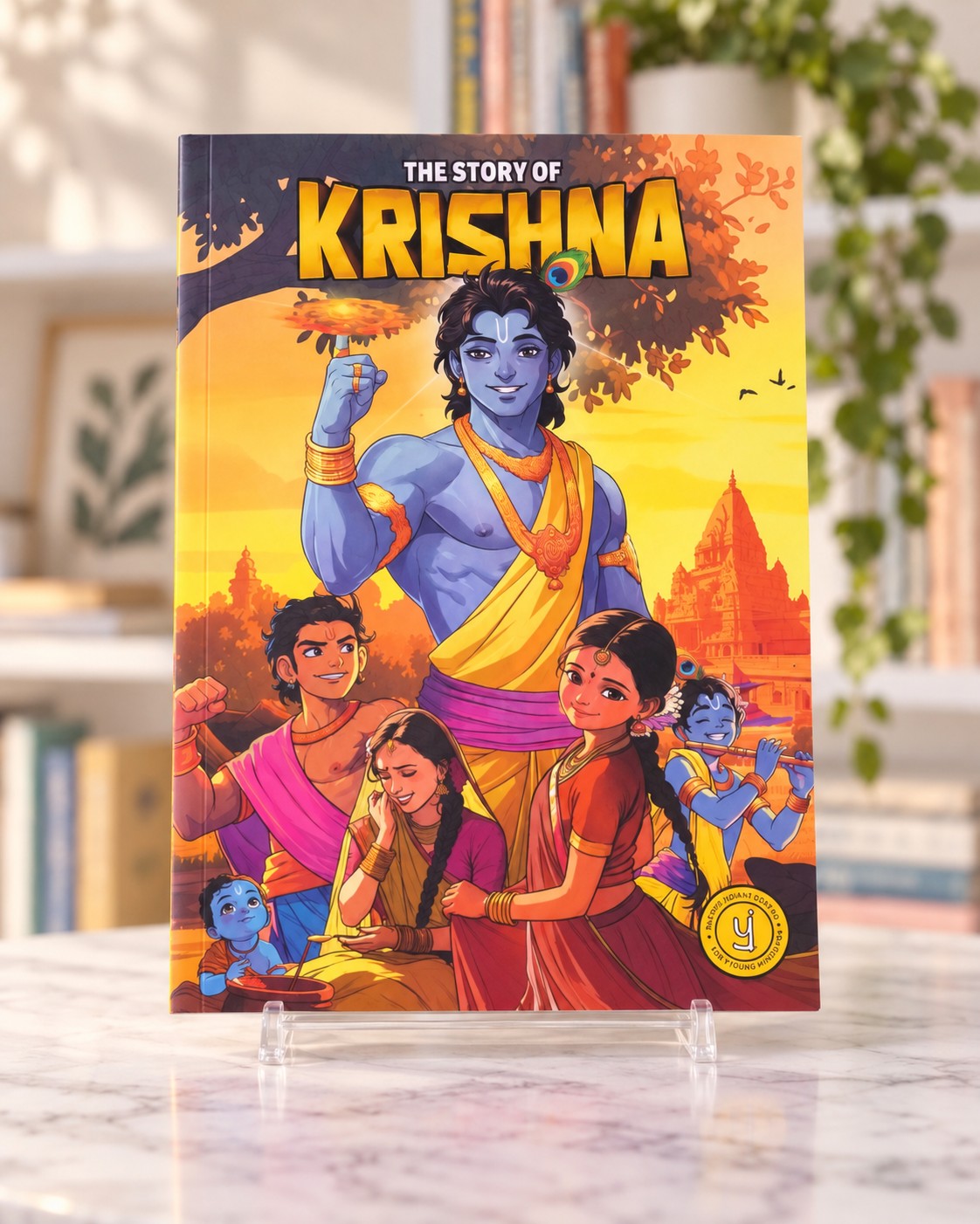 The Story of Krishna, front cover