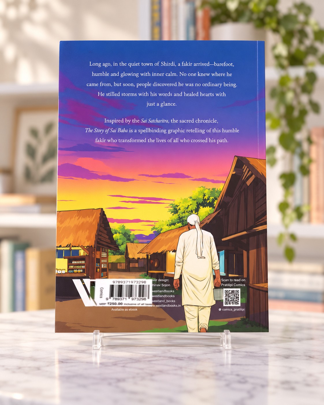 The Story of Sai Baba, back cover