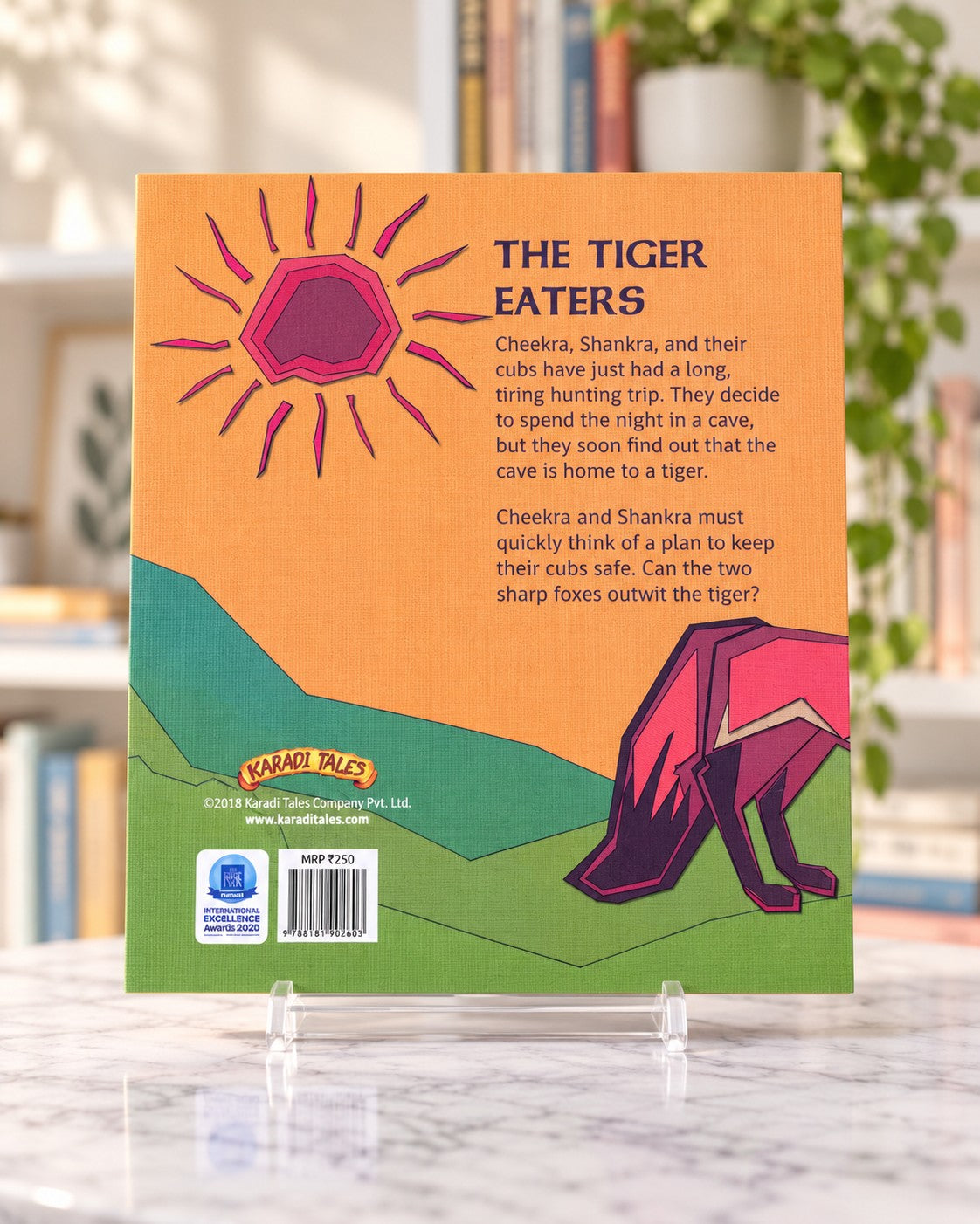 The Tiger Eaters, back cover