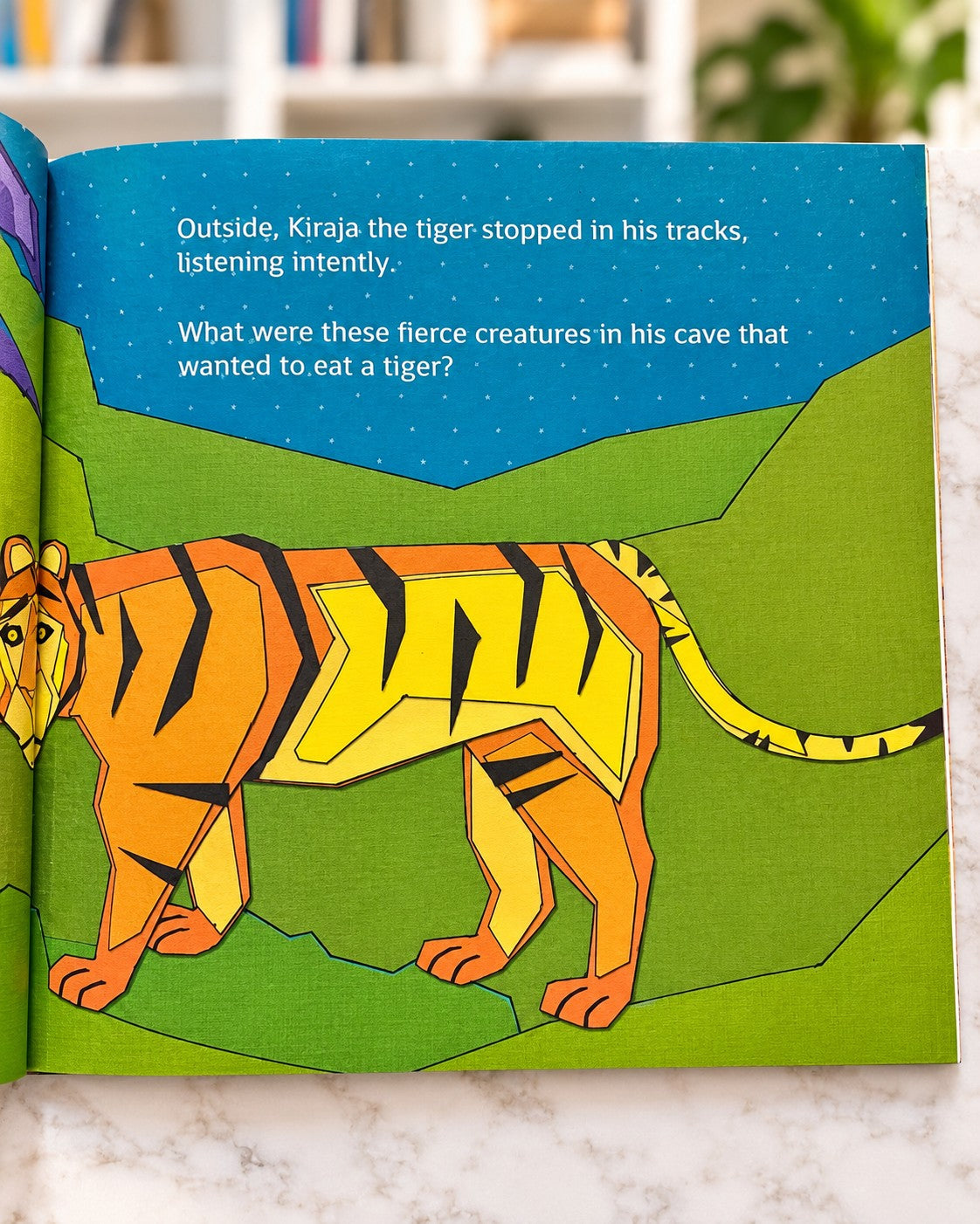 The Tiger Eaters, inside pages