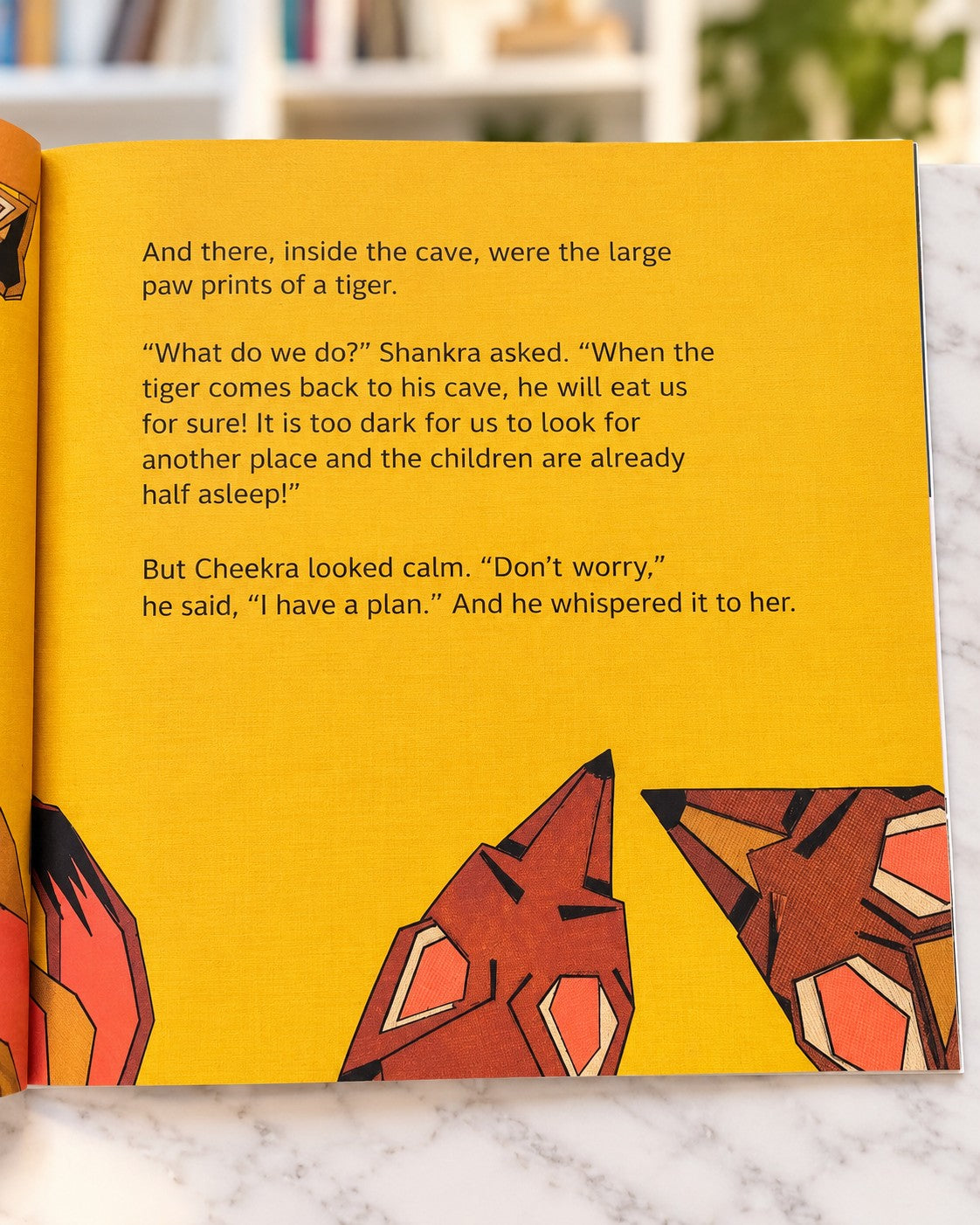 The Tiger Eaters, inside pages