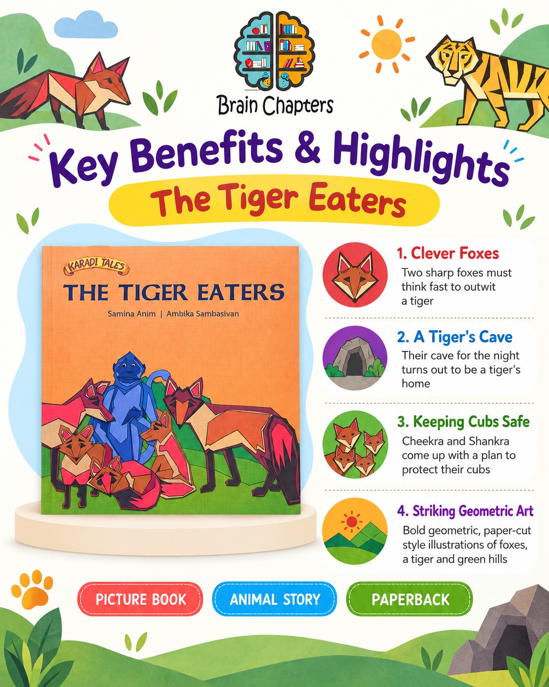 Key benefits and highlights of The Tiger Eaters