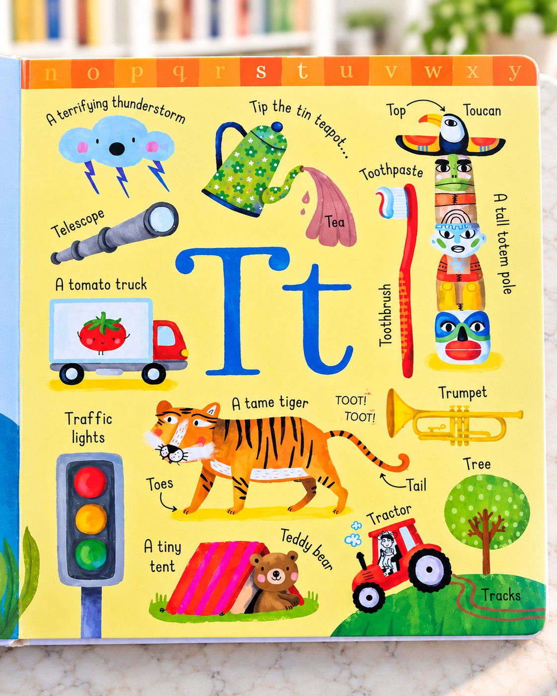 The Usborne Big Book of abc, inside page 3