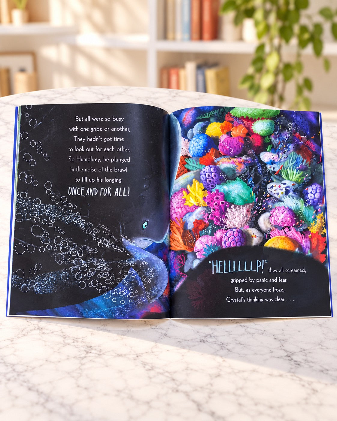 The Whale Who Wanted More, inside pages 2