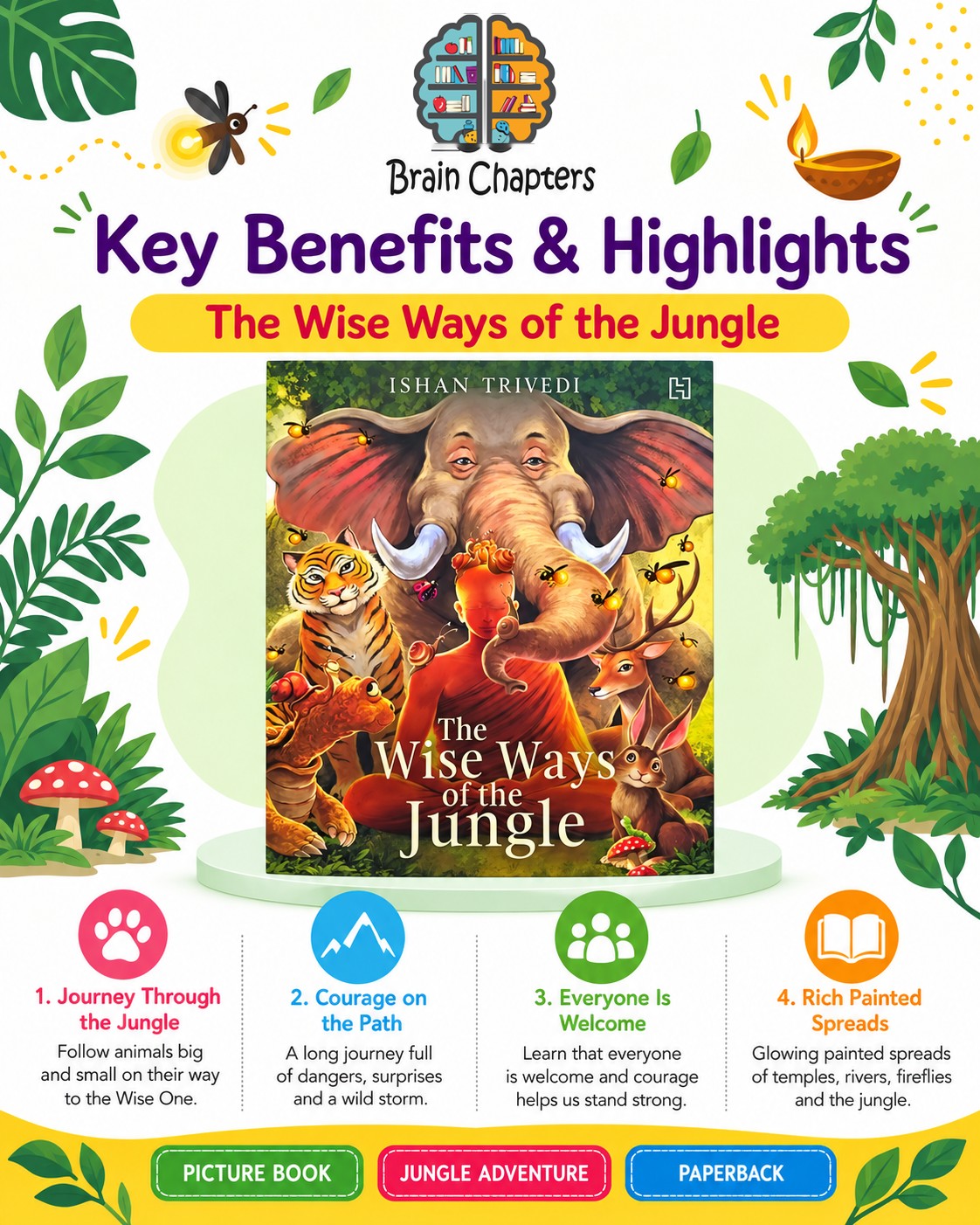 Key benefits and highlights of The Wise Ways of the Jungle