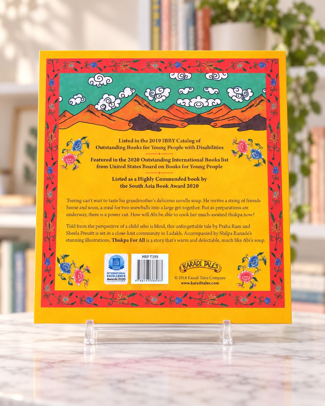 Thukpa for All, back cover
